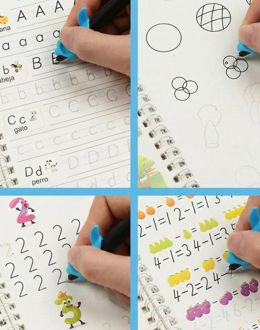 Cuaderno Mágico NinovaKids™ – 10 Minutos al Día para una Escritura Perfecta