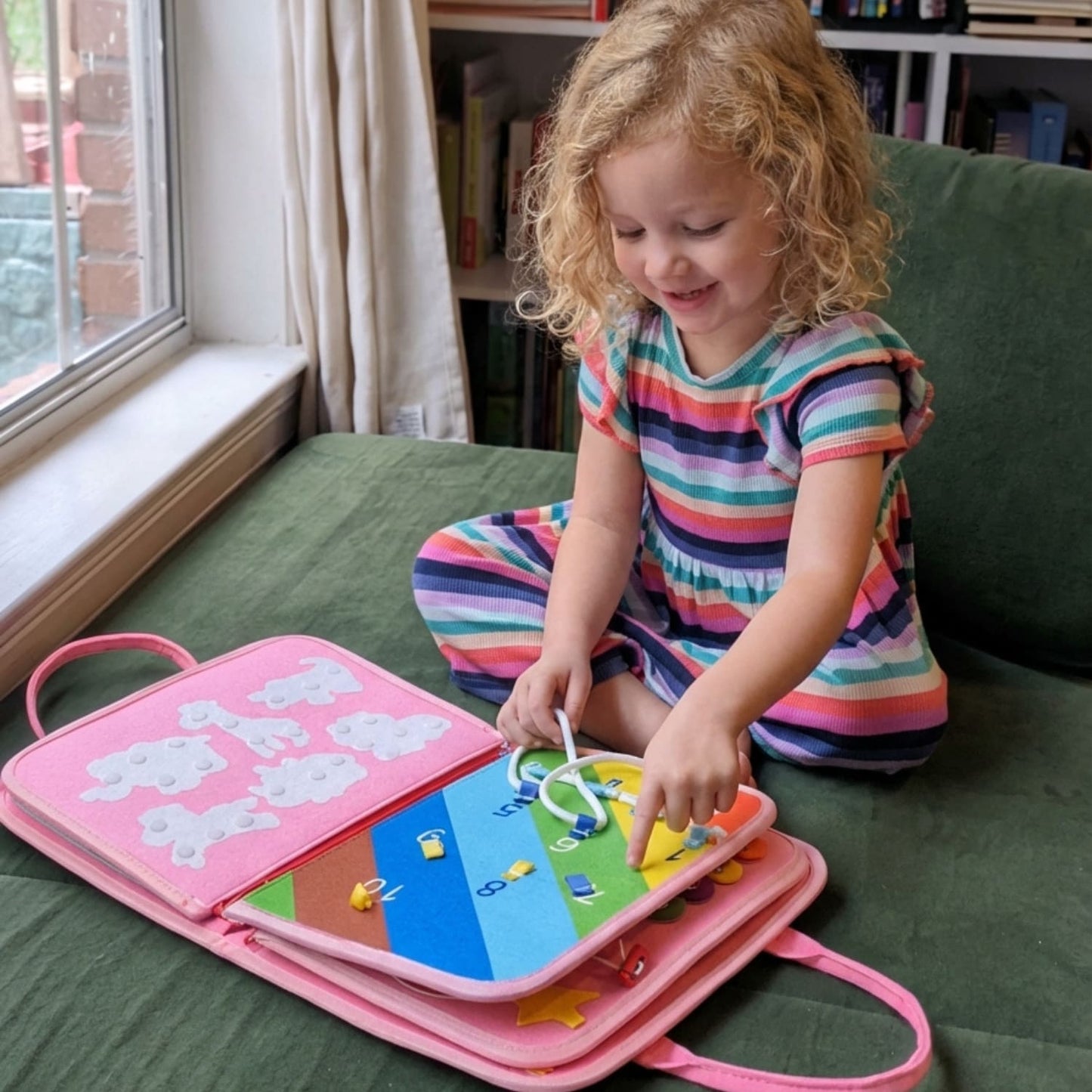 Maleta Montessori NinovaKids™ – Motricidad Fina desde los 18 Meses