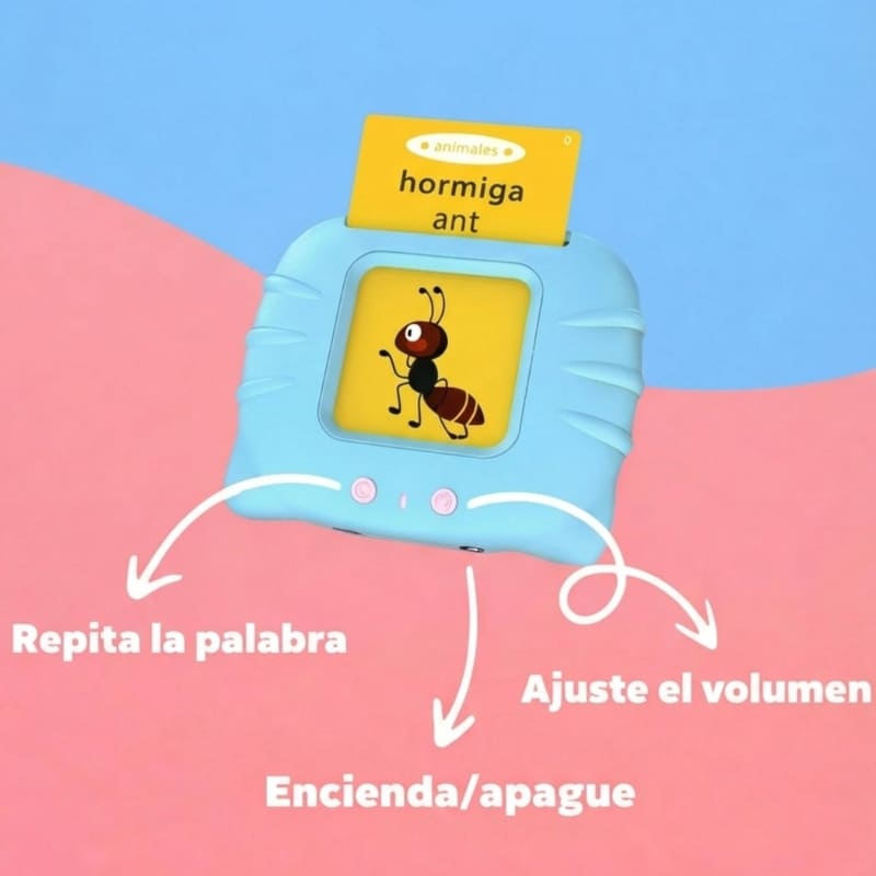 Tarjetas Parlantes NinovaKids™ – Tu hijo empieza a hablar solo, jugando