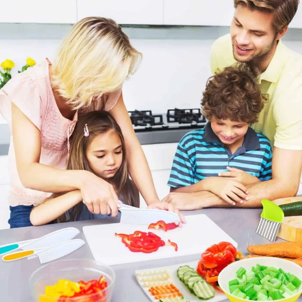 Kit de Cocina Infantil NinovaKids™ (13 piezas) – Cocina divertida, segura y fácil