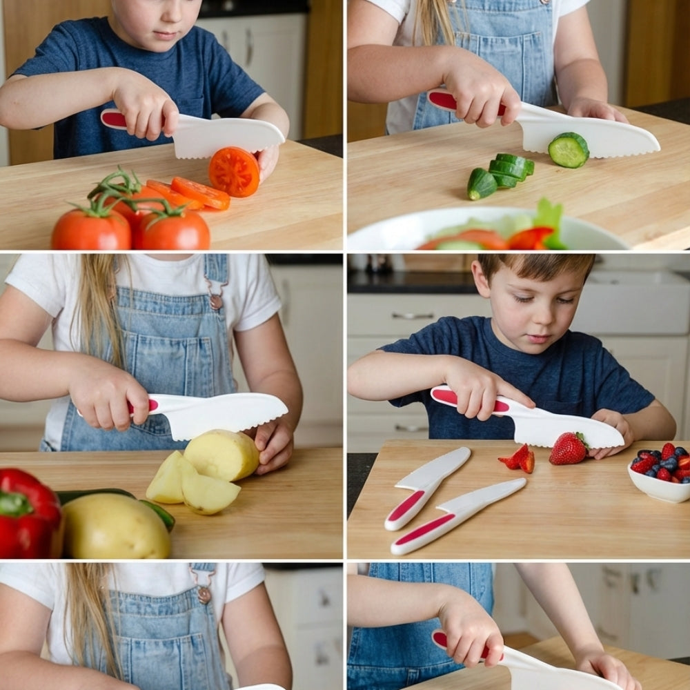 Kit de Cocina Infantil NinovaKids™ (13 piezas) – Cocina divertida, segura y fácil