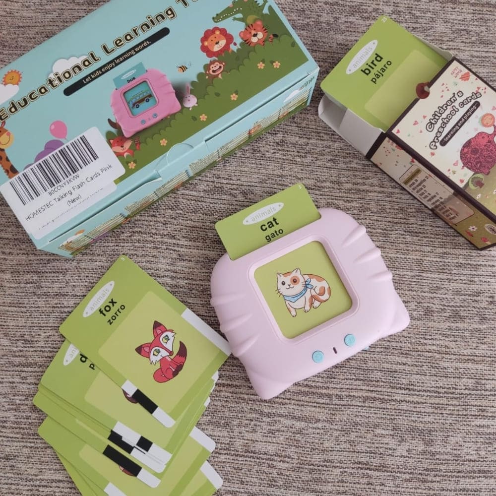 Tarjetas Parlantes NinovaKids™ – Tu hijo empieza a hablar solo, jugando