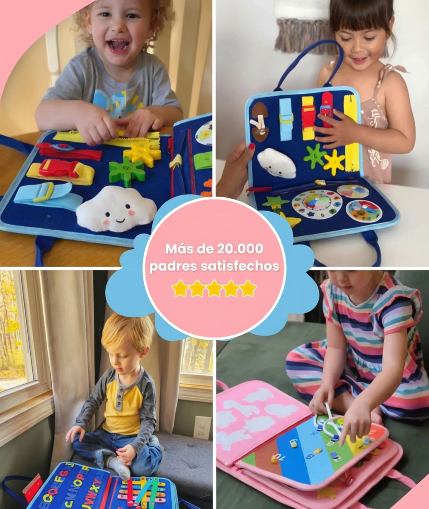 Maleta Montessori NinovaKids™ – Motricidad Fina desde los 18 Meses